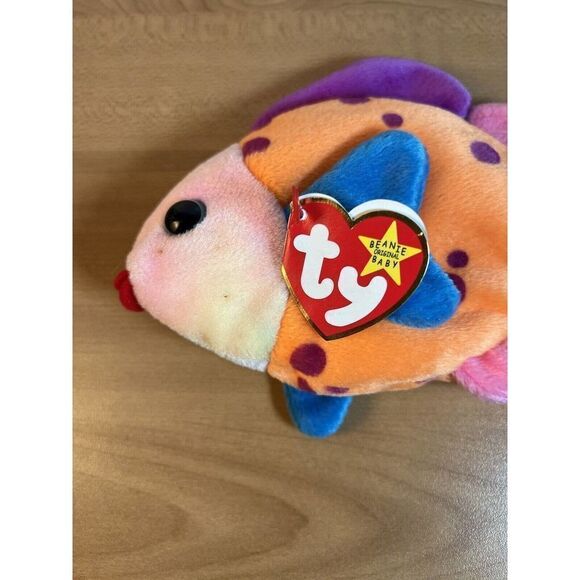 TY Beanie Baby - LIPS the Fish - Picture 2 of 8